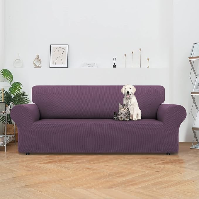 LURKA Stretch Sofa Slipcovers 1 Piece Couch Covers - Image 2