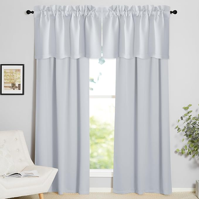 NICETOWN 4 Panels Blackout Valances - Image 5