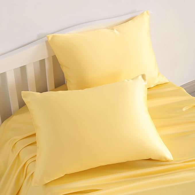 NTBAY Zippered Silk Satin Toddler Pillowcases - Image 6