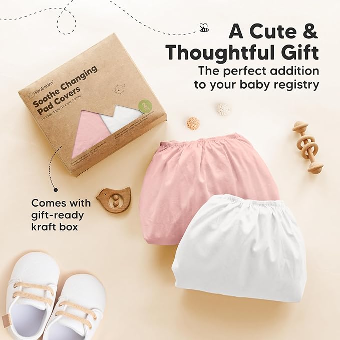 2-Pack Organic Changing Pad Covers - Image 9
