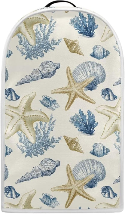 Talayituse Starfish Conch Coral Print Blender Dust Cover, Fingerprint by Unknown