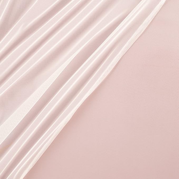 TOWN & COUNTRY LUXE Talia Double Layer Indoor Curtains, Sheer and Room - Image 4