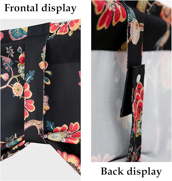 Leeva Tie-up Shade Curtains Valance - Image 4