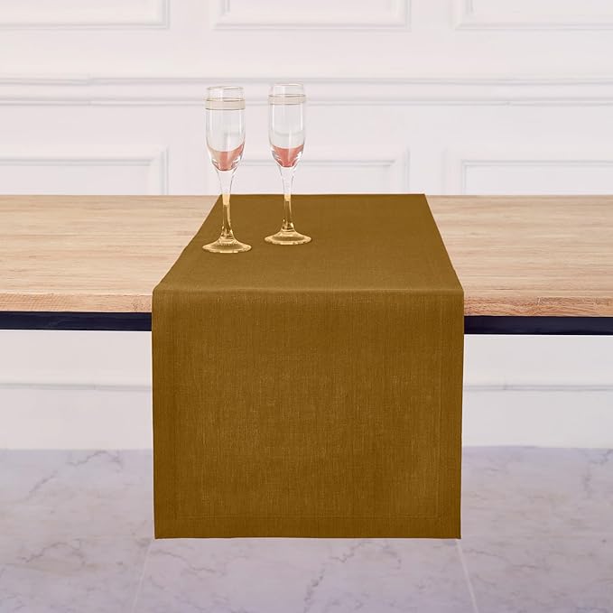 Solino Home Linen Table Runner 60 Inches - Image 2