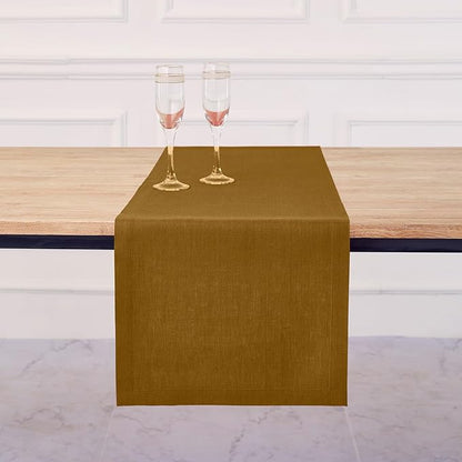 Solino Home Linen Table Runner 120 Inches Long - Image 2