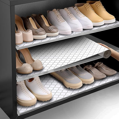 Shelf and Drawer Liner for Kitchen Cabinets Non-Adhesive, Strong Grip Non-Slip - Image 7