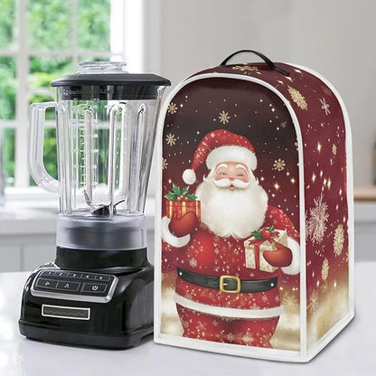 Santa Claus Blender Cover for Kitchen Resistance Food Processor Dust Cover - Image 4