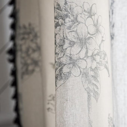 Boho Curtains 84 Inch Length 2 Panels Farmhouse Living Room Semi Sheer Drapes - Image 7