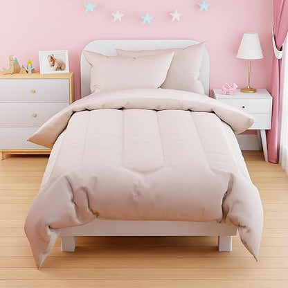 SANDJEST Beige Duvet Cover Sets Full Size - Image 7