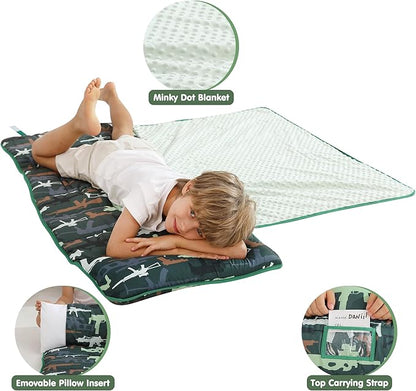 Viviland Toddler Kid Nap Mat for Preschool, Slumber Bag - Image 3