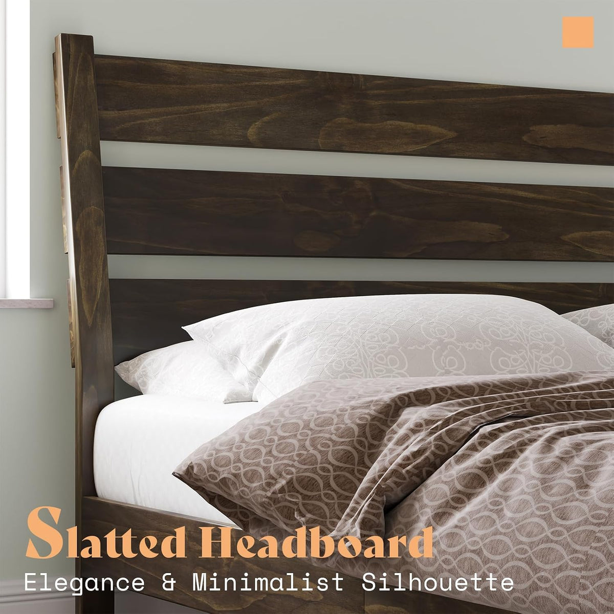 amerlife king size platform bed with reclining headboard, side view
