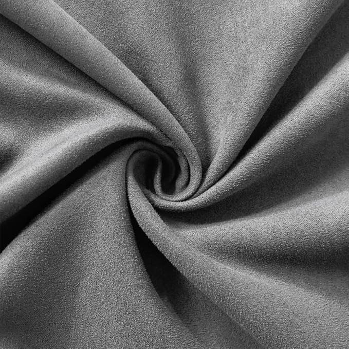 Fancy Homi 2 Packs Dark Gray Decorative Throw Pillow Covers 18"x18", Modern - Image 5