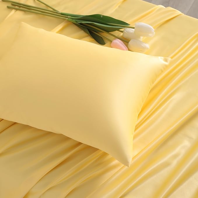 NTBAY Zippered Silk Satin Toddler Pillowcases - Image 7