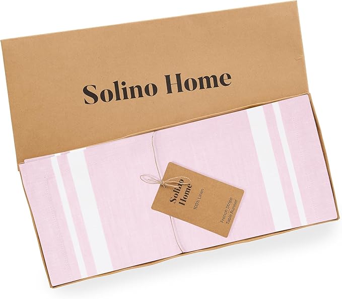 Solino Home Linen Table Runner 90 Inches Long - Image 5