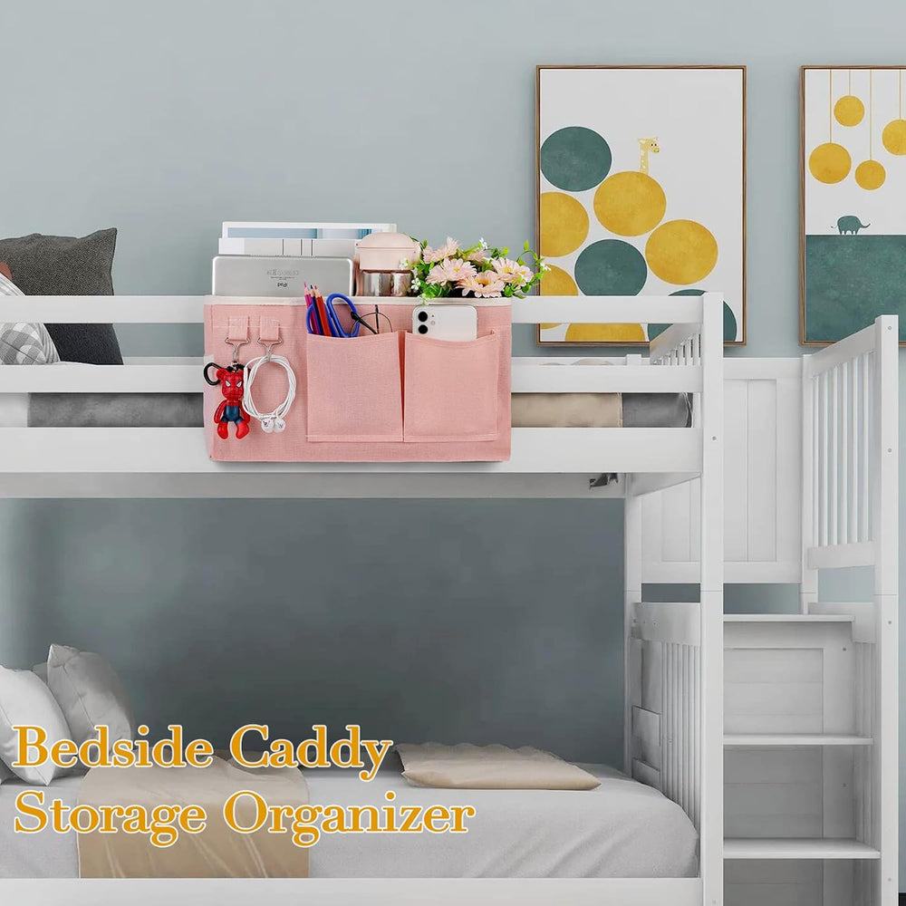 Bedside Caddy Bedside Storage Bag for Headboards/Bunk Bed