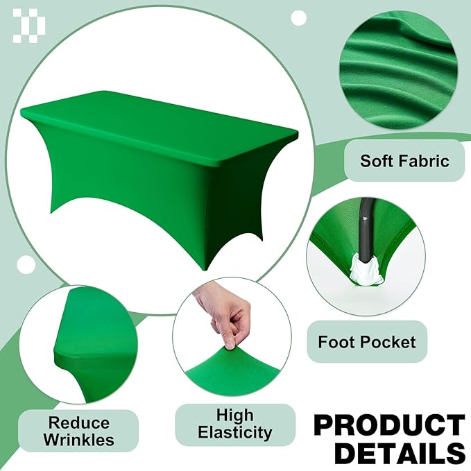 Trlyc 1 Pack 4FT Spandex Table Cloth - Image 3