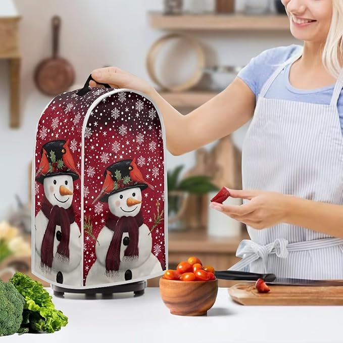 Christmas Blender Cover for Kitchen Waterproof Food Processor Dust Cover - Image 2
