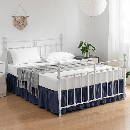 Bed Skirt Queen Size Ruffled Bed Skirt - Image 5