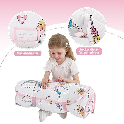 Viviland Toddler Kid Nap Mat for Preschool, Daycare Sleeping Bag - Image 4