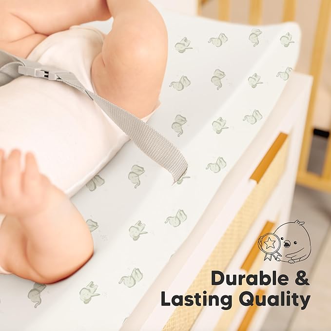 2-Pack Organic Changing Pad Covers - Image 7