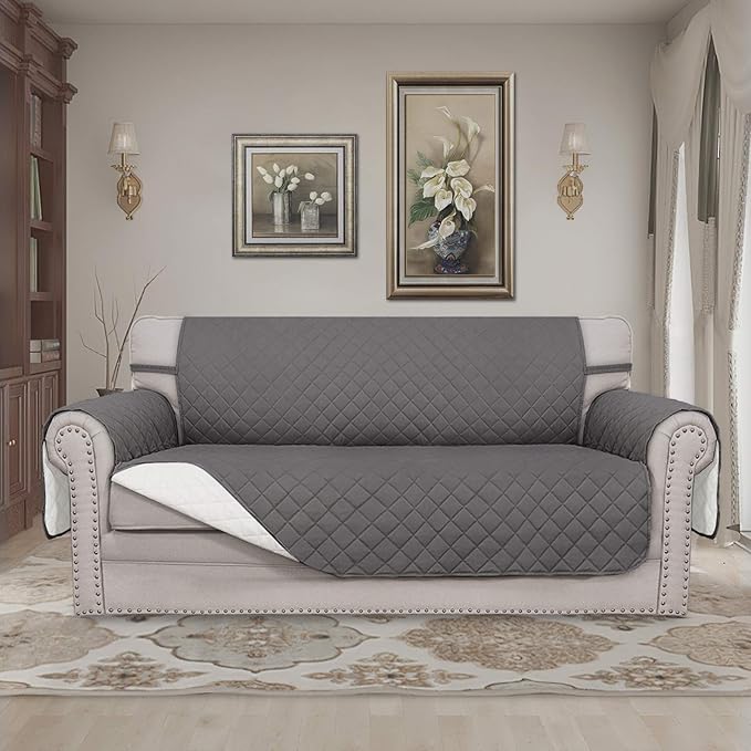 Easy-Going Sofa Slipcover Reversible Loveseat Sofa Cover Couch Cover - Image 2