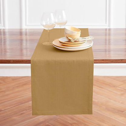 Solino Home Linen Table Runner 48 Inches - Image 2