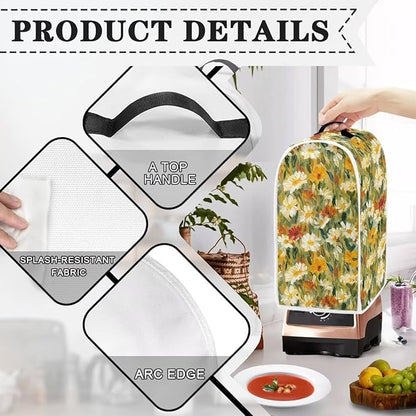Print Dust Blender Covers For Kitchen Food Processor Cover for Women Stand - Image 4