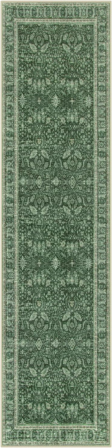 Lahome Vintage 2'6''x10' Green Washable Runners - Image 7