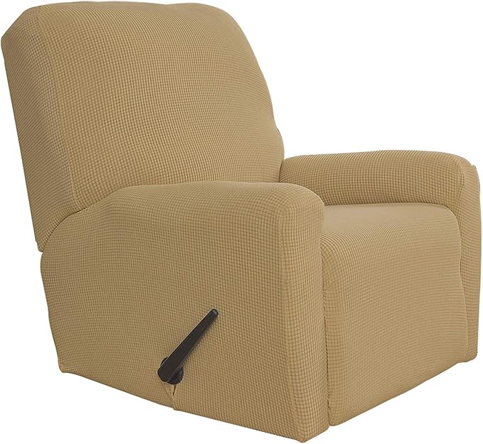 Easy-Going Recliner Stretch Sofa Slipcover Sofa Cover 4-Pieces Furniture by Easy-Going