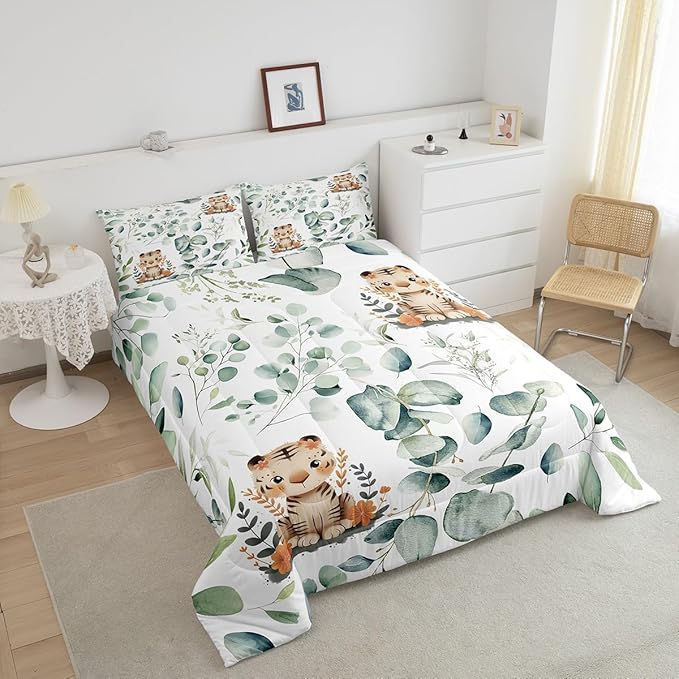 Erosebridal Kids Cute Animal Queen Size Comforter Set - Image 4