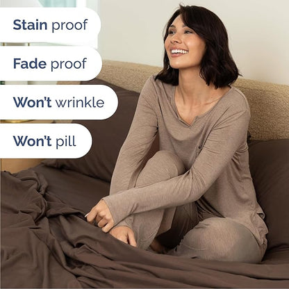 Cal King Size 4 Piece Sheet Set - Image 5