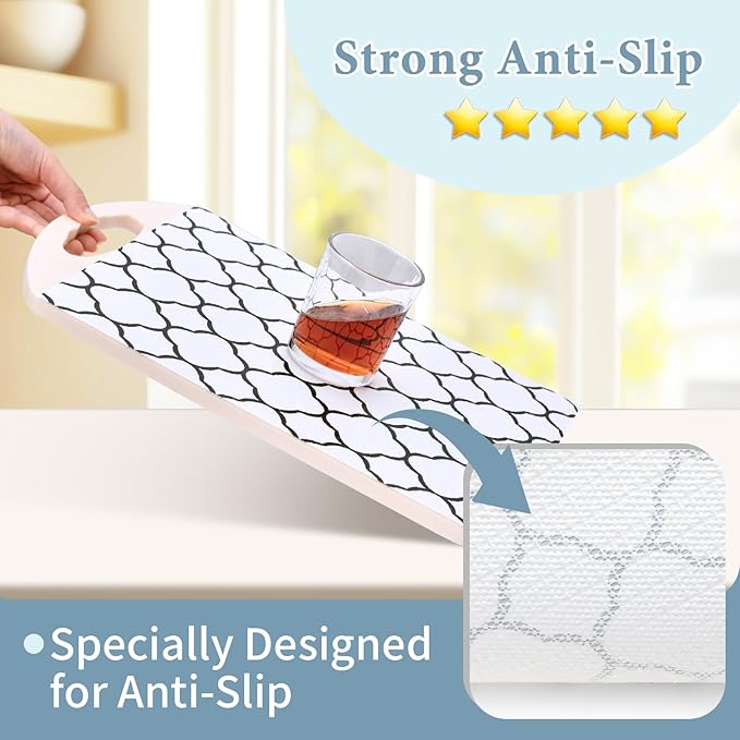 Shelf Drawer Liners for Kitchen Cabinets 11.8 x 118 Inches Non Adhesive Drawer - Image 2