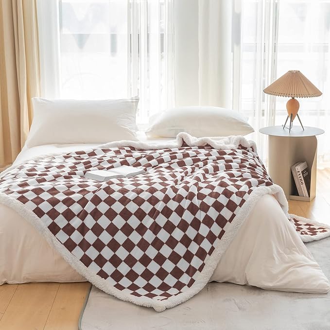 LOMAO Sherpa Throw Blanket Fleece Blanket - Image 5