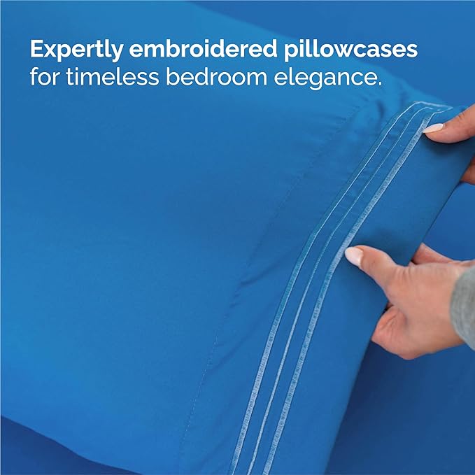 King Size 4 Piece Sheet Set - Image 6