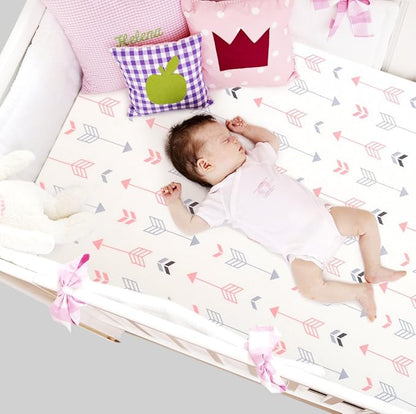 BROLEX Baby Fitted Crib Sheets: Kid Crib Sheets - Image 5