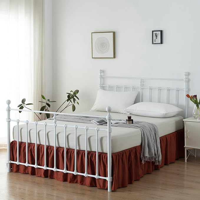 Bed Skirt Full Size Ruffled Bed Skirts - Image 6