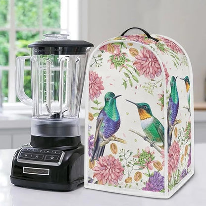 Floral Hummingbird Print Blender Covers - Image 5