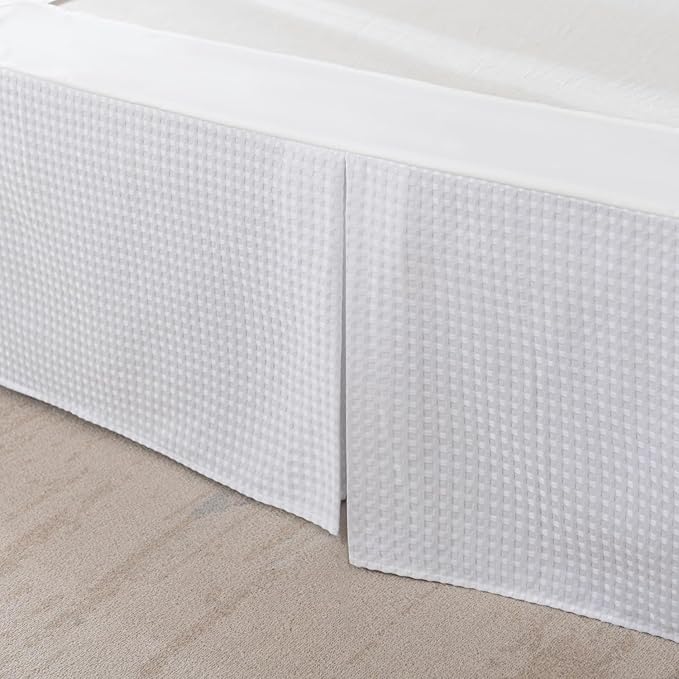 Twin Bed Skirt, Wrap Around Bed Skirt - Image 5