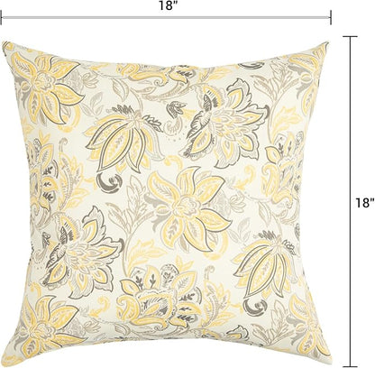 Outdoor Throw Pillows Water Resistant 18x18 inch, Decorative Throw Pillow - Image 3