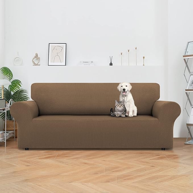 LURKA Stretch Sofa Slipcovers 1 Piece Couch Covers - Image 2