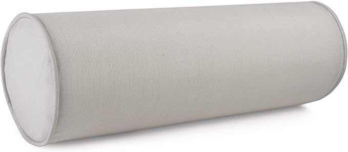 Austin Horn Classics Sunbrella Set of 2 Zippered Neck Bolster Pillow, Made by AustinHornClassics