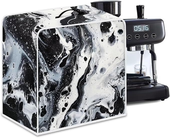 Marble Coffee Maker Cover Protector by Unknown