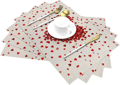 Happy Valentines Day Placemats Set of 4 - Image 3