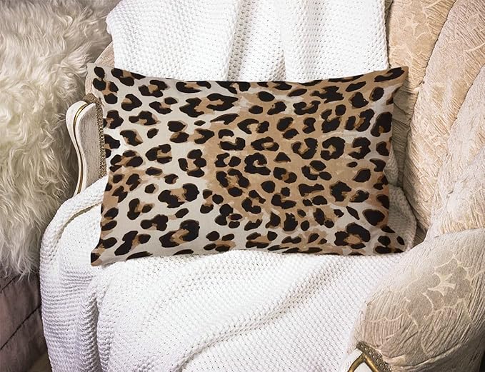 Solekla Pillow Covers Animal Pattern 12" x 20" Farmhouse Rustic Décor Lumbar - Image 3