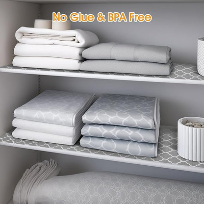 Shelf and Drawer Liner for Kitchen Cabinets Non-Adhesive, Strong Grip Non-Slip - Image 6