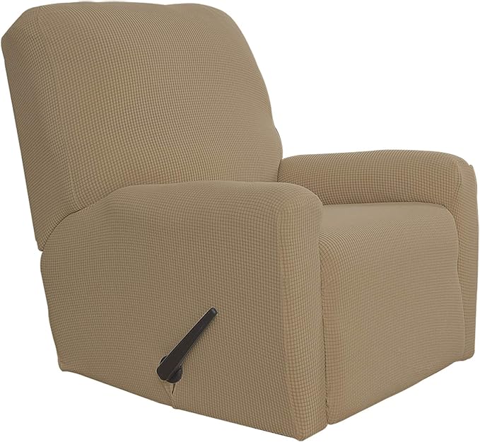 Easy-Going Recliner Stretch Sofa Slipcover Sofa Cover 4-Pieces Furniture by Easy-Going