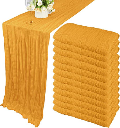 Fivenl Boho Gauze Table Runner by Fivenl