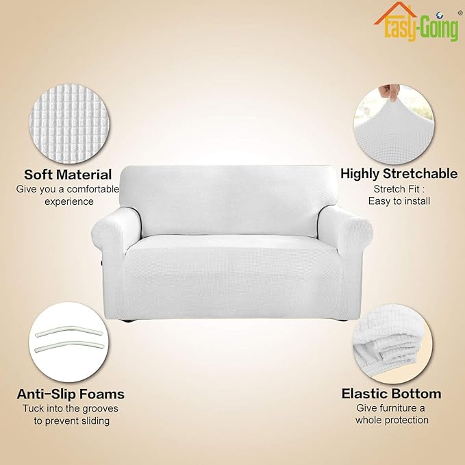 Easy-Going Stretch Oversized Sofa Slipcover 1-Piece Sofa Cover Furniture - Image 3