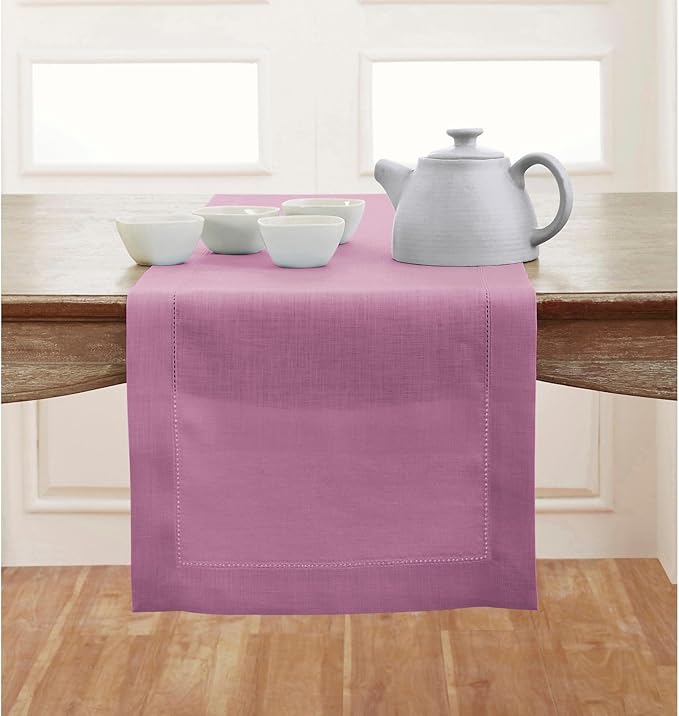 Solino Home Linen Table Runner 108 Inches Long by SolinoHome