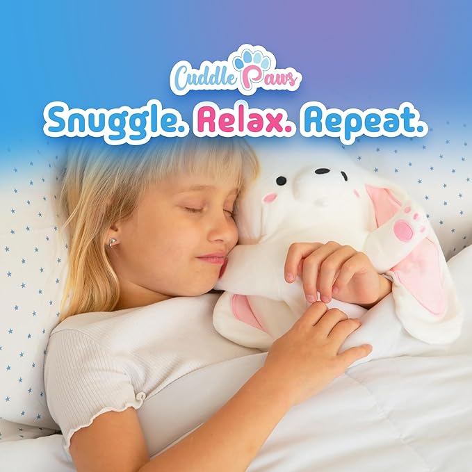 Big Bunny Plush Body Pillow for Kids | Long Stuffed Animal Cuddle Pillow | Soft - Image 3